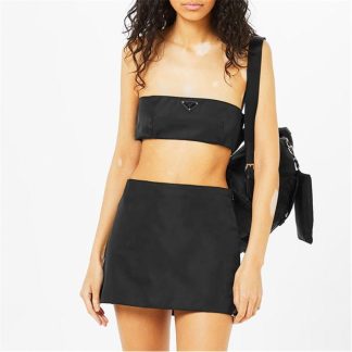 PRADA Bandeau Top Women Black F0002  for sale