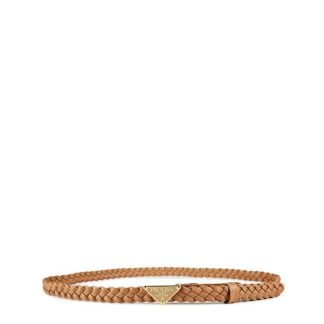 PRADA Braided Belt Women Belts Naturale for sale