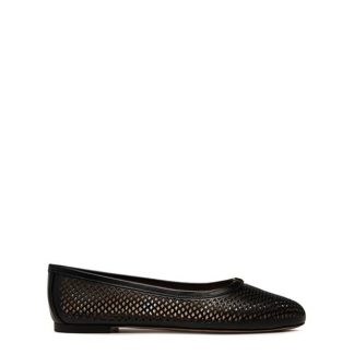 PRADA Brushed Leather Loafers Women Nero  for sale