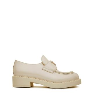 PRADA Chocolate Loafer Women Loafers Avorio for sale