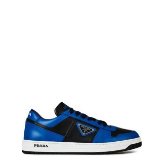 PRADA Downtown Men Low Trainers Black/Blue for sale