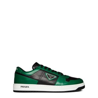 PRADA Downtown Men Low Trainers Black/Green for sale