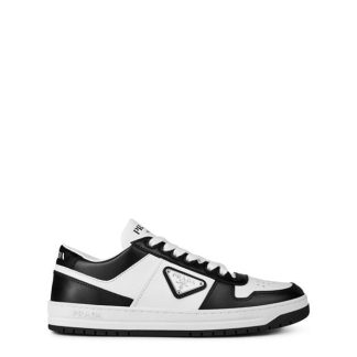 PRADA Downtown Sneaker Women Low Trainers White Black for sale