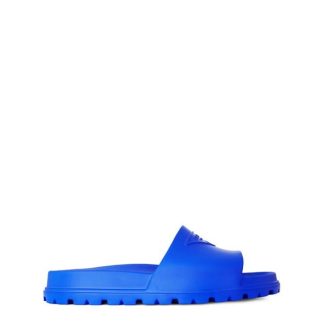 PRADA Foam Sliders Men Blue F0013  for sale