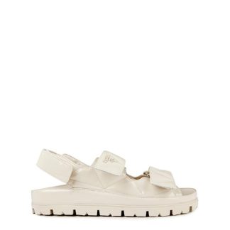 PRADA Grandad Sandals Women Flat Sandals Avorio for sale