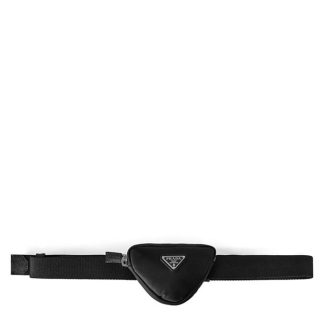 PRADA Nylon Belt Bag Women Nero F002  for sale