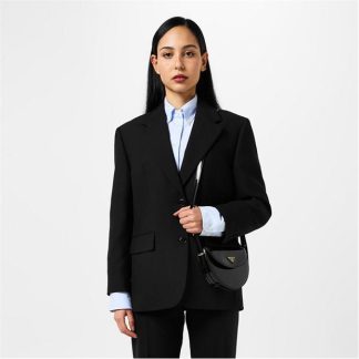 PRADA Oversized Tailored Blazer Women Black  for sale