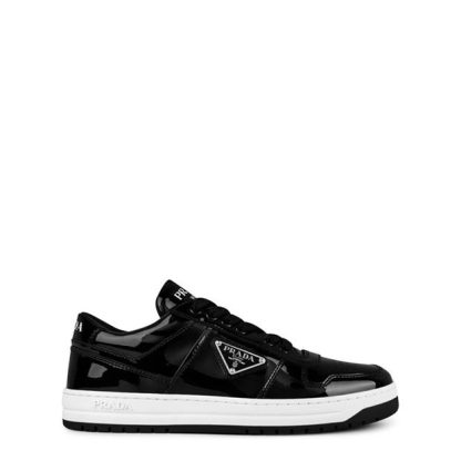 PRADA Patent Downtown Trainers Women Nero  for sale