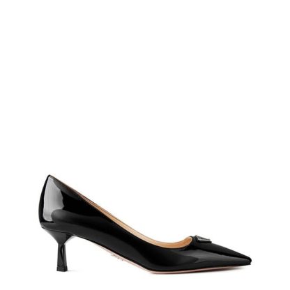 PRADA Patent Leather Pump Women Black F0002  for sale