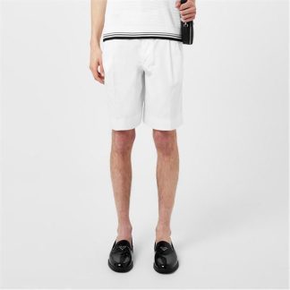 PRADA Poplin Bermuda Shorts Men White  for sale