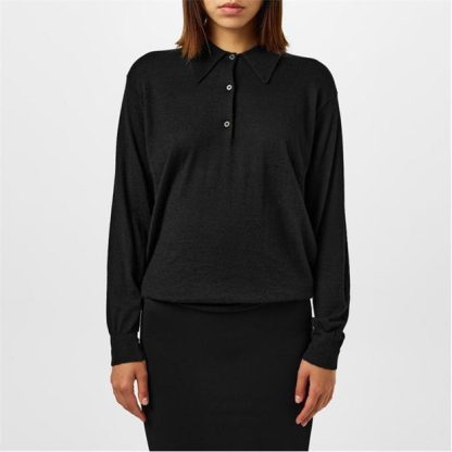 PRADA Prada Cshmr Polo Ld42 Women Nero  for sale