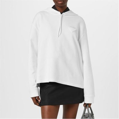 PRADA Prada Hoodie Women Bianco  for sale