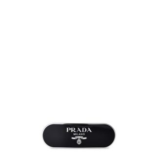 PRADA Prada Logo Hair Clip Ld42 Women Nero  for sale