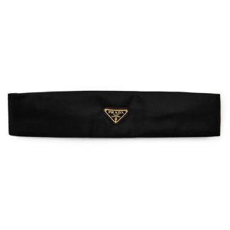 PRADA Prada Nylon Headband Ld42 Women Nero  for sale