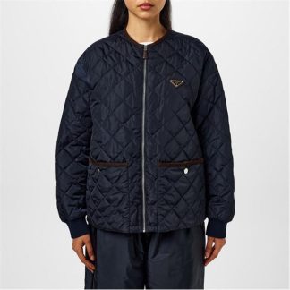 PRADA Prada Padded Jkt Ld44 Women Bleu  for sale