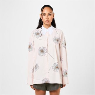 PRADA Printed Poplin Shirt Women Pesco  for sale