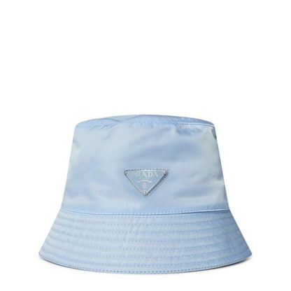 PRADA Re-Nylon Bucket Hat Women Bucket Hats Celeste F0076 for sale