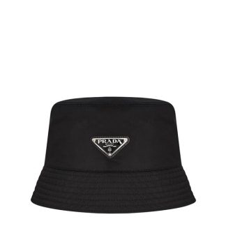 PRADA Re-Nylon Bucket Hat Women Bucket Hats Nero F0002 for sale