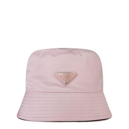 PRADA Re-Nylon Bucket Hat Women Bucket Hats Pink for sale