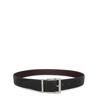 PRADA Reversible Saffiano Leather Belt Unisex Nero  for sale