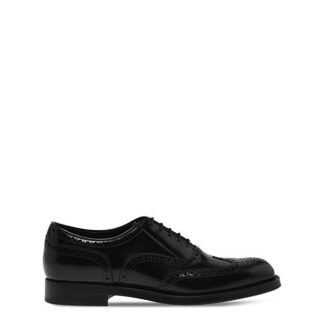 PRADA Spazolato Brogues Men Black F0002  for sale