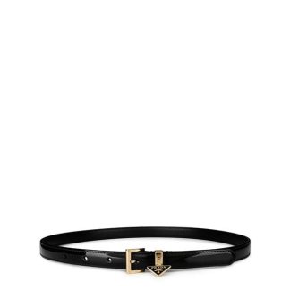 PRADA Symbole Charm Belt Women Black  for sale