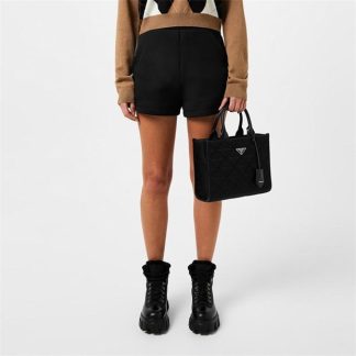 PRADA Triangle Shorts Women Nero F0002  for sale