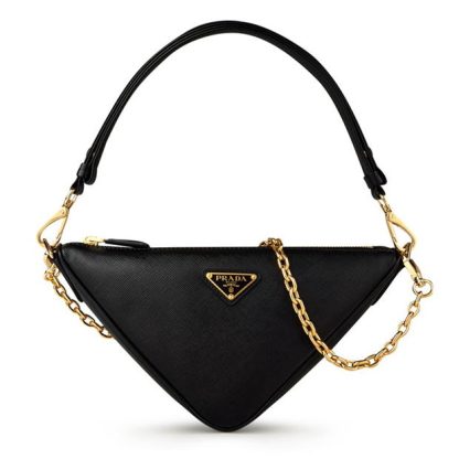 PRADA Triangle Shoulder Bag Women Nero  for sale