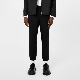 PRADA Wool Gabardine Trousers Men Black F0002  for sale