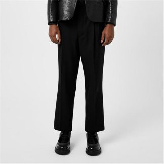 PRADA Wool Pants Men Black  for sale