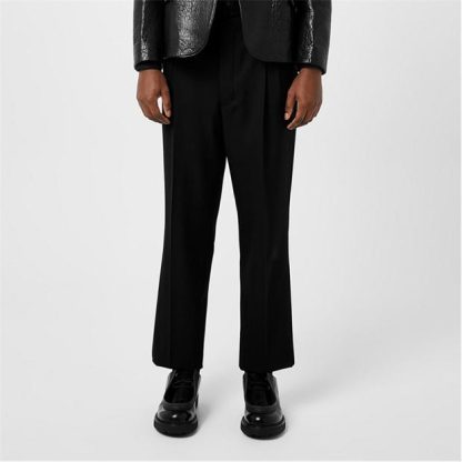 PRADA Wool Pants Men Black  for sale