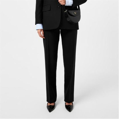 PRADA Wool Pants Women Black  for sale