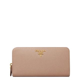 PRADA Zip Around Purse Women Flap Over Purse Cipria for sale