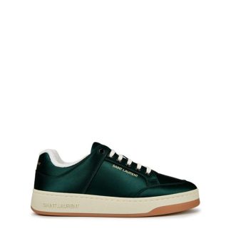 SAINT LAURENT 61 Low Top Trainers Women Low Trainers Bottle Green for sale