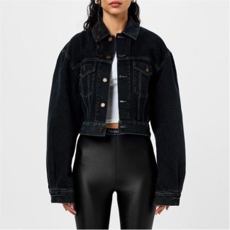 SAINT LAURENT 80'S Denim Jacket Women Dark Blu  for sale