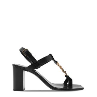 SAINT LAURENT Cassandra Sandal Women Nero 1000  for sale