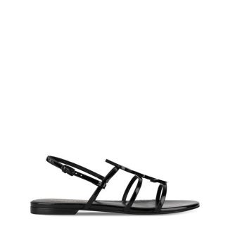 SAINT LAURENT Cassandra Sandals Women Black/Black1000  for sale