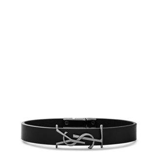 SAINT LAURENT Cassandre Bracelet Women Bracelets Black/Black for sale