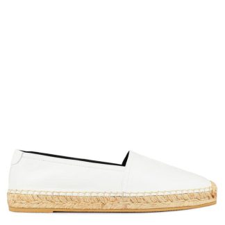 SAINT LAURENT Cassandre Espadrilles Women Espadrilles White 9030 for sale