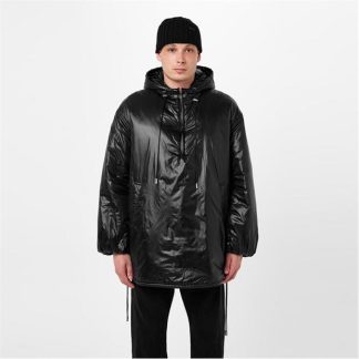 SAINT LAURENT Cassandre Half Zip Shell Jacket Men Noir  for sale