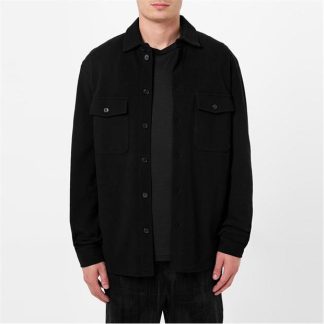 SAINT LAURENT Chemise Long Sleeve Overshirt Men Noir  for sale