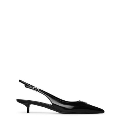 SAINT LAURENT Cherish Slingback Pumps Women Black 1000  for sale