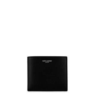 SAINT LAURENT Eastwest Logo Wallet Unisex Black/Silver  for sale