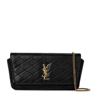 SAINT LAURENT Gaby Phone Holder Women Nero  for sale