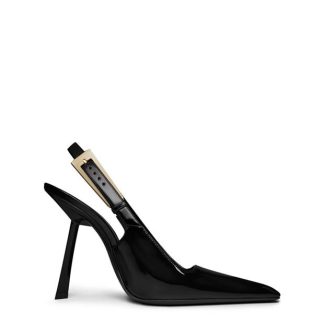 SAINT LAURENT Graham Slingback Heels Women Stiletto Heels Black for sale