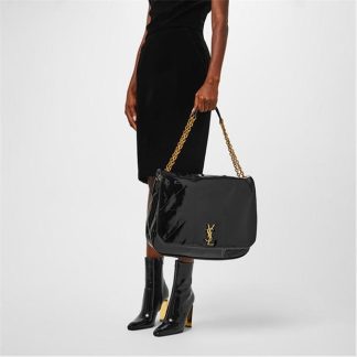 SAINT LAURENT Jamie 4.3 Patent Shoulder Bag Women Nero  for sale