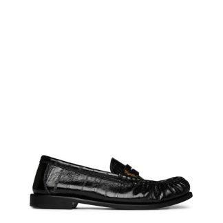 SAINT LAURENT Le Leather Loafers Women Black  for sale