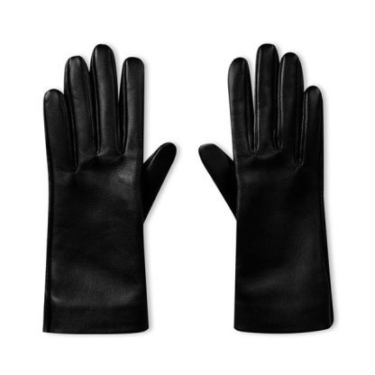 SAINT LAURENT Leather Gloves Women Black  for sale