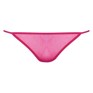 SAINT LAURENT Logo Briefs Women Hipster Briefs Fuchsia 5483 for sale