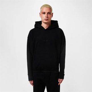 SAINT LAURENT Logo Hoodie Men Noir  for sale